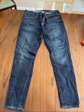 Womens Dark Blue Slim Jeans